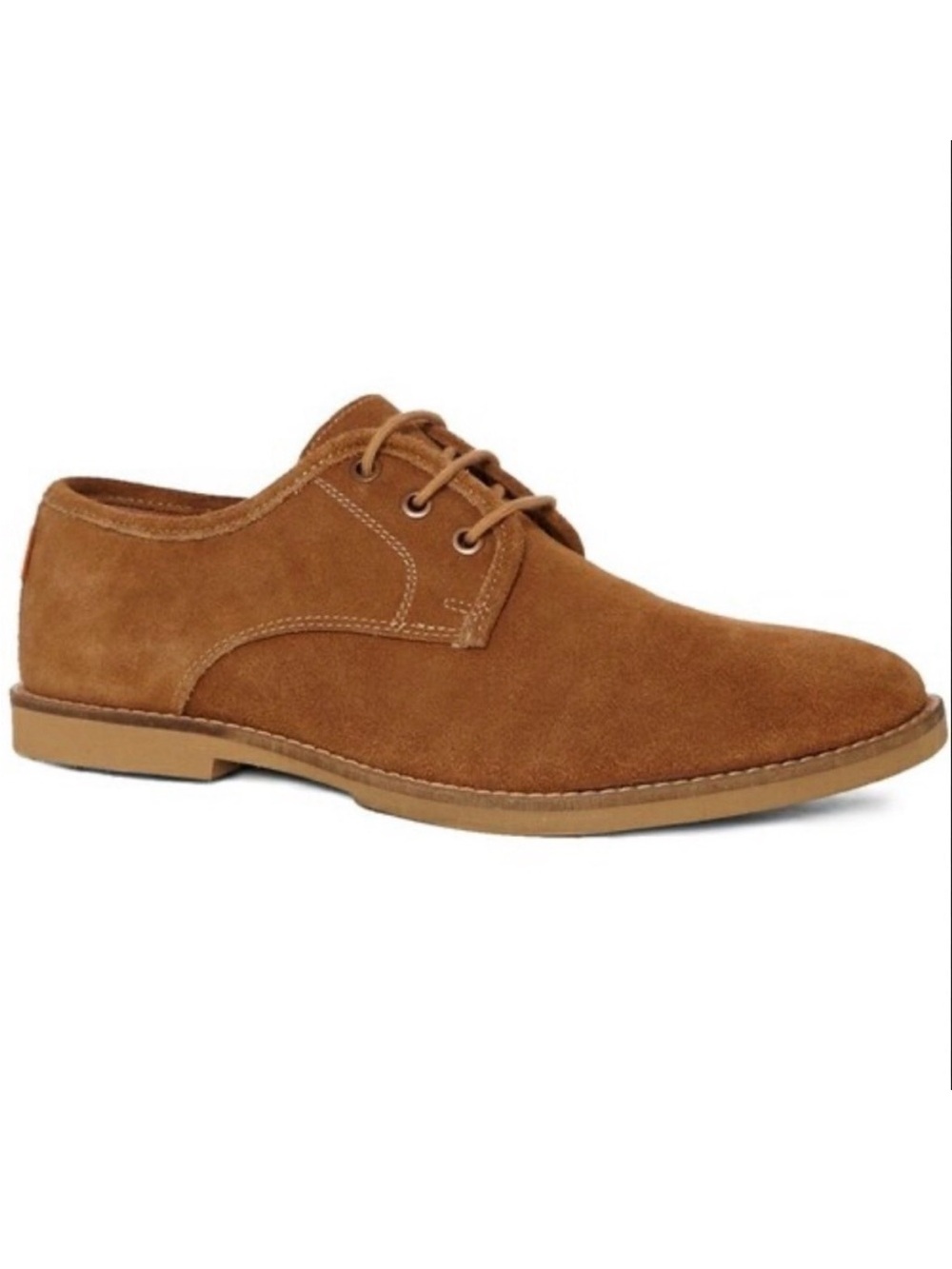 Frank Wright Chase Leather Derby Brown Suede Oxford Classic Men’s Shoe Staple